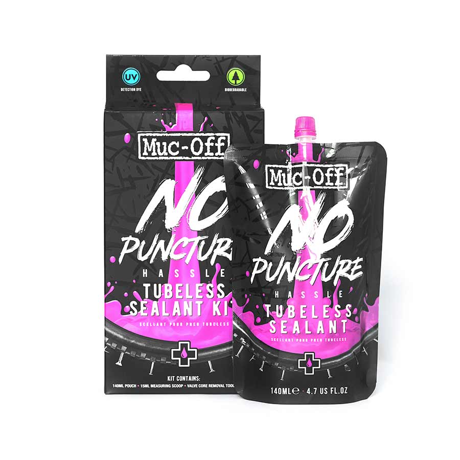 Muc-Off, No Puncture Hassle MTB Tubeless Sealant Pouch, 140ml