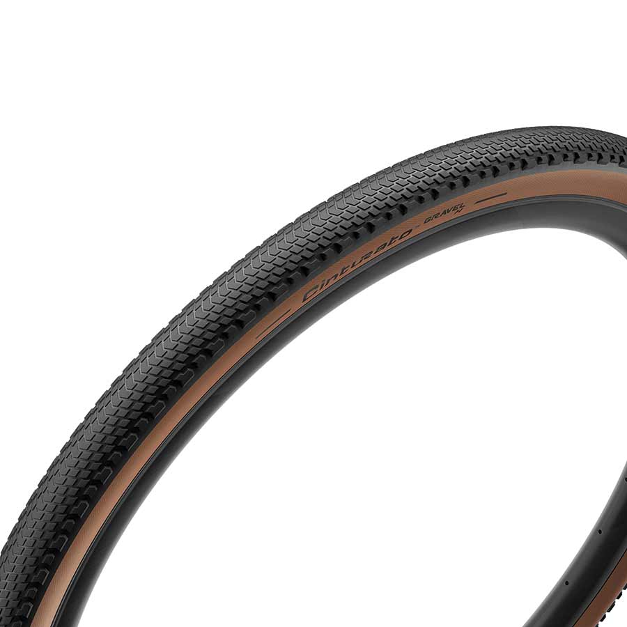 Pirelli, Cinturato Gravel H, Gravel Tire, 700x35C, Folding, Tubeless Ready, SpeedGrip, 127TPI, Black