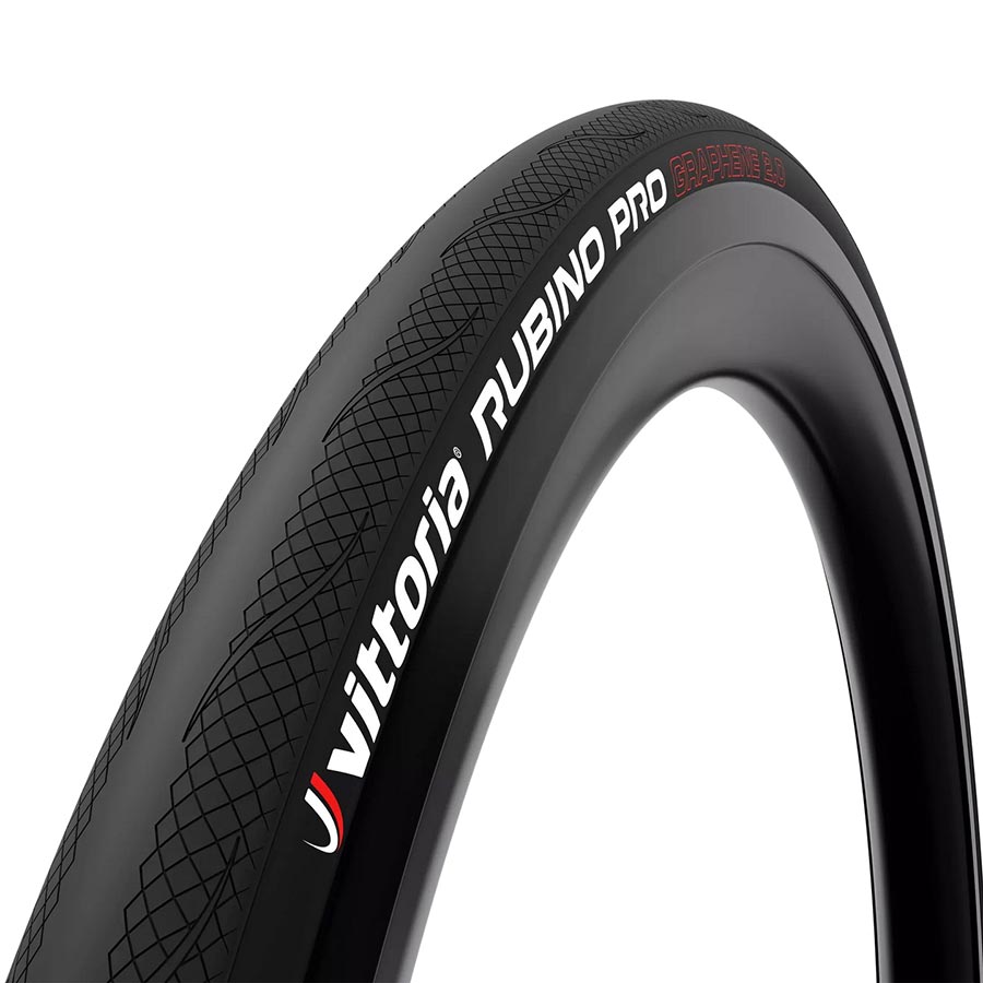 Vittoria, Rubino Pro G2.0, Road Tire, 700x23C, Folding, Clincher, Black