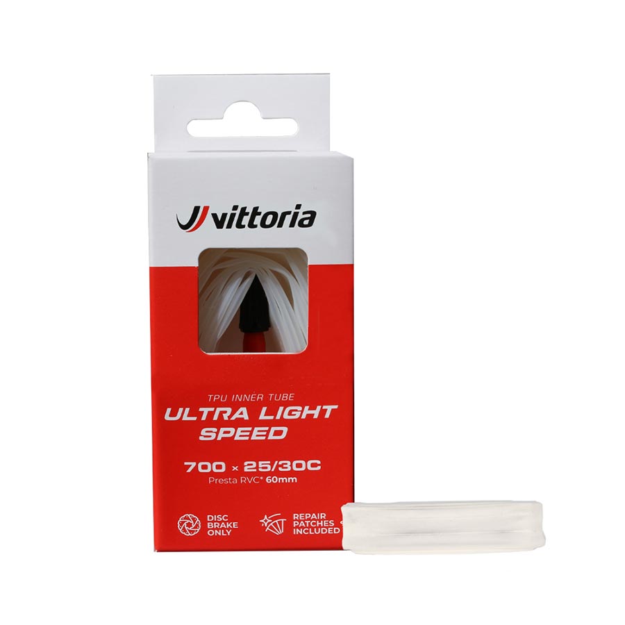 Vittoria, Ultra Light Speed (TPU), Tube, Presta, Length: 60mm, 700C, 25-30c