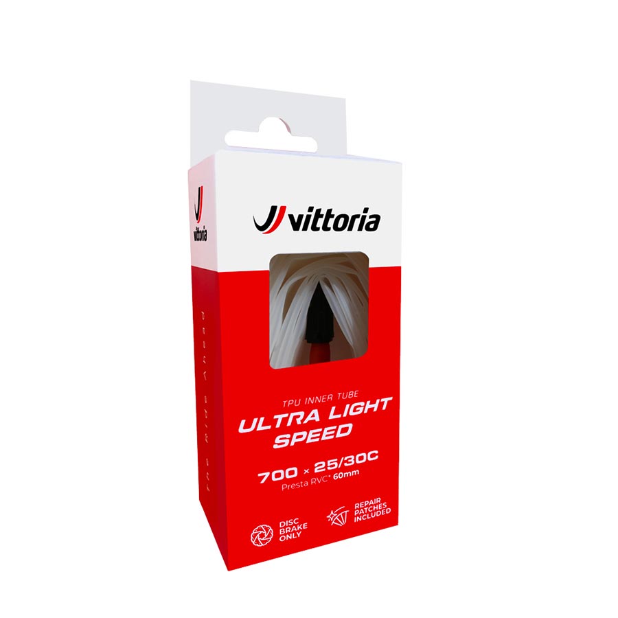 Vittoria, Ultra Light Speed (TPU), Tube, Presta, Length: 60mm, 700C, 25-30c