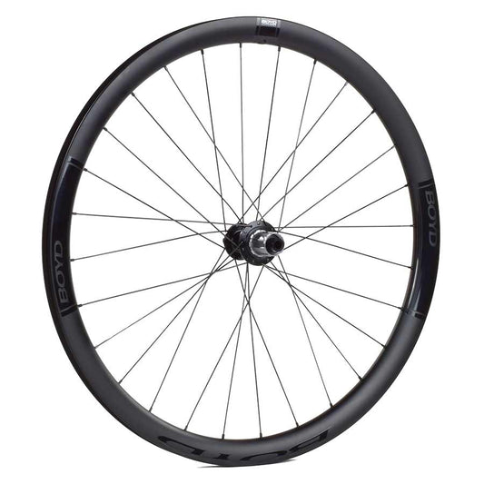 Boyd Cycling, 36mm Road Disc Carbon, Wheel, Rear, 700C / 622, Holes: 28, 12mm TA, 142mm, Disc Center Lock, Shimano Road 11