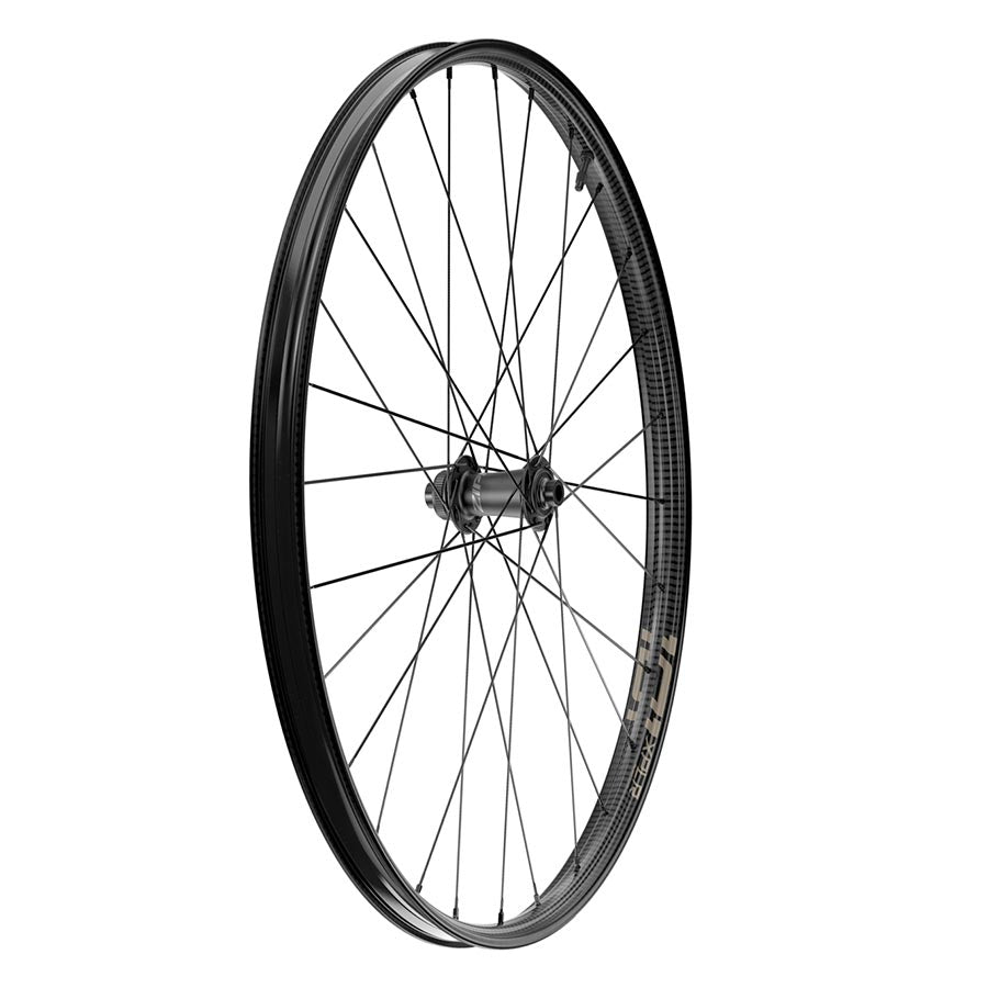 Zipp, 101 XPLR, Wheel, Front, 700C / 622, Holes: 28, 12mm TA, 100mm, Disc Center Lock, Standard Graphic