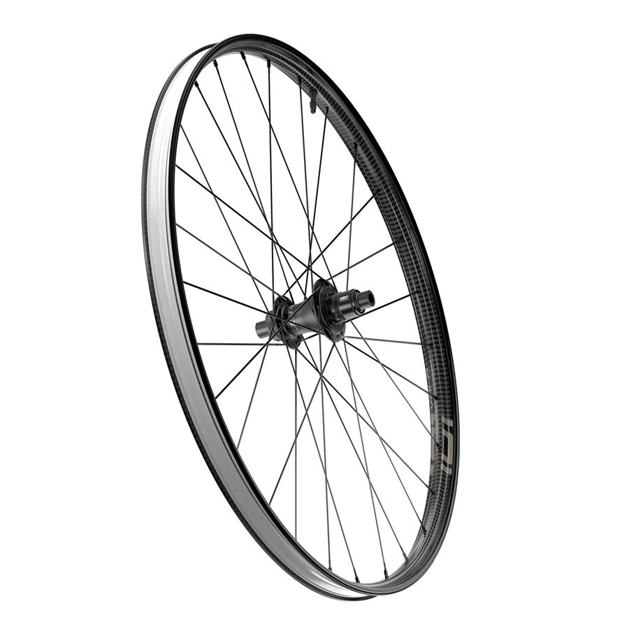 Zipp, 101 XPLR, Wheel, Front, 700C / 622, Holes: 28, 12mm TA, 100mm, Disc Center Lock, Standard Graphic