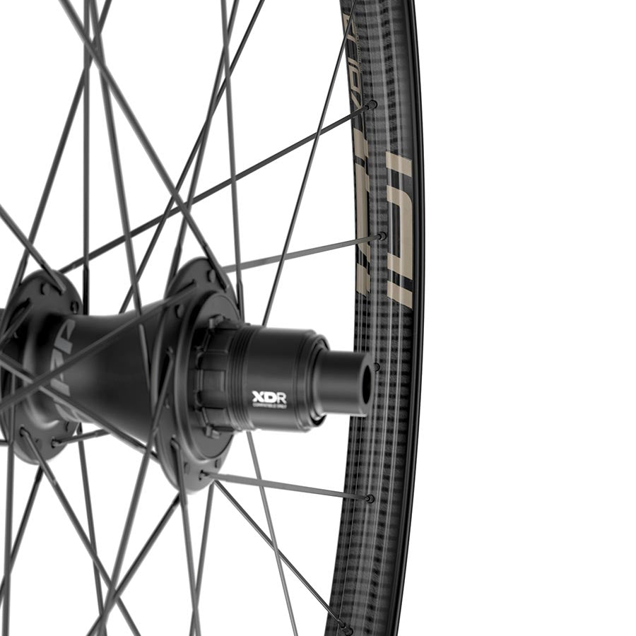 Zipp, 101 XPLR, Wheel, Front, 700C / 622, Holes: 28, 12mm TA, 100mm, Disc Center Lock, Standard Graphic