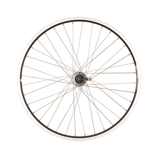 RCG, DW19-26, Wheel, Front, 26'' / 559, Holes: 36, QR, 100mm, Rim and Disc IS 6-bolt