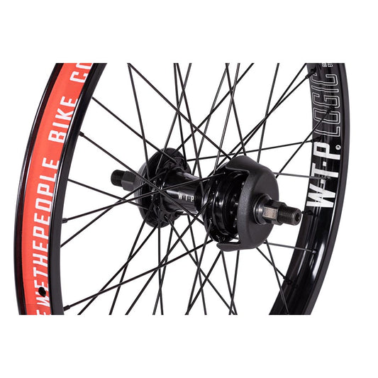 We The People, Hybrid, Wheel, Rear, 20'' / 406, Holes: 36, 14mm, 110mm, Rim, Right Side Drive, Freecoaster