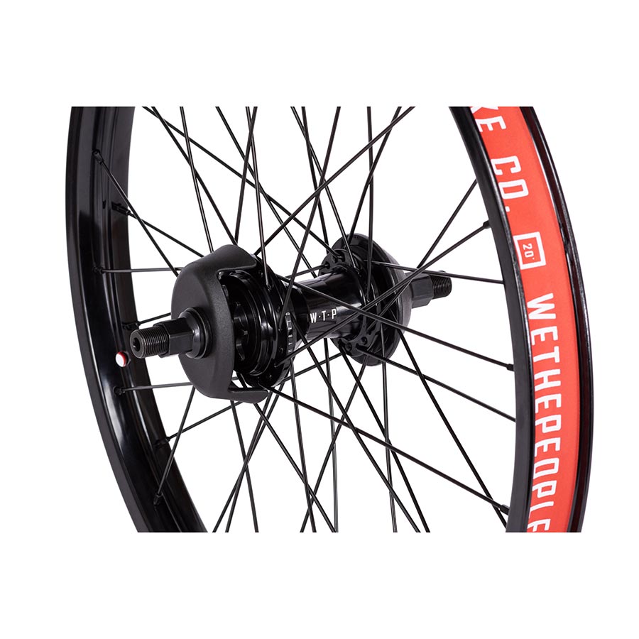 We The People, Hybrid, Wheel, Rear, 20'' / 406, Holes: 36, 14mm, 110mm, Rim, Right Side Drive, Freecoaster