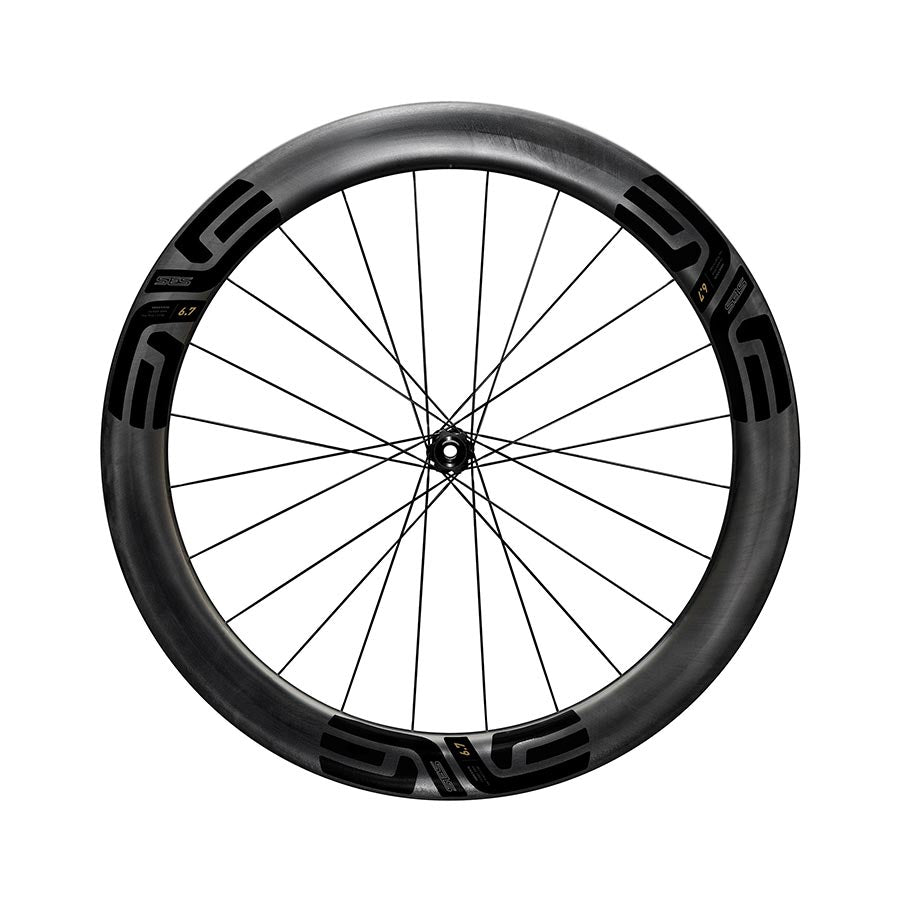 ENVE, SES 6.7, INDR, Wheel, Front, 700C / 622, Holes: 24, 12mm TA, 100mm, Disc Center Lock