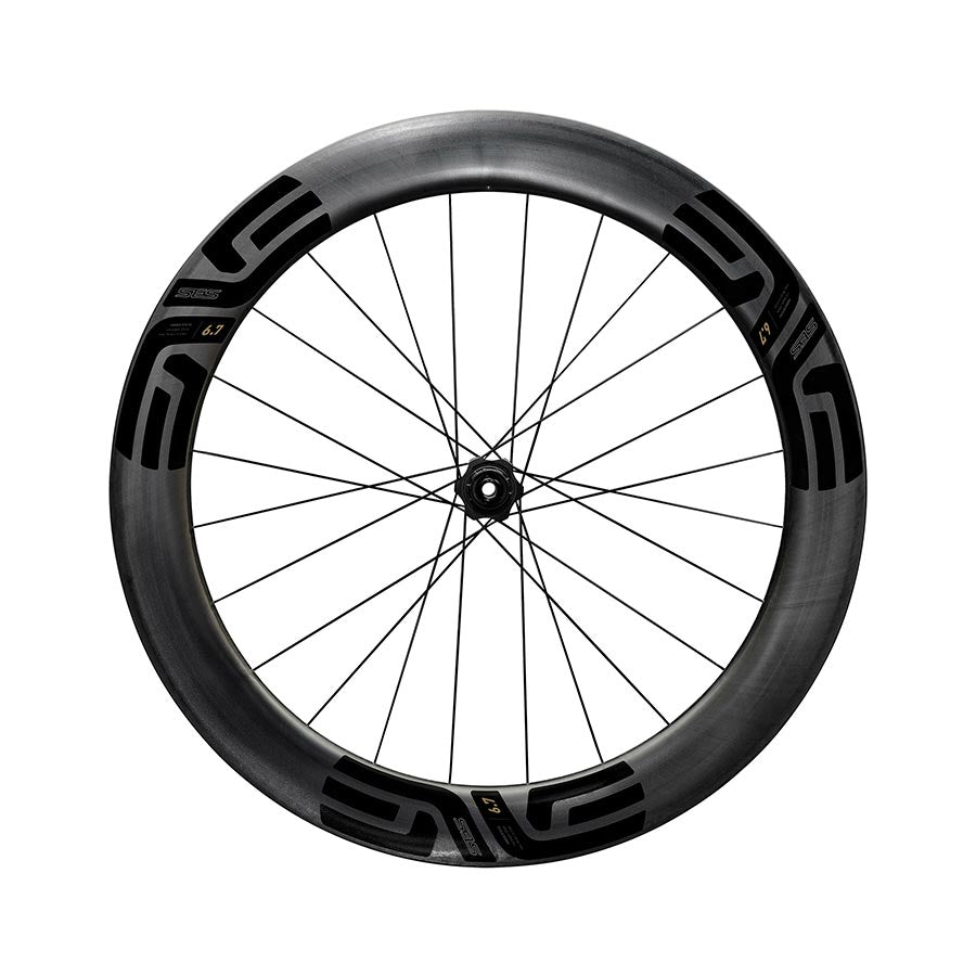 ENVE, SES 6.7, INDR, Wheel, Front, 700C / 622, Holes: 24, 12mm TA, 100mm, Disc Center Lock