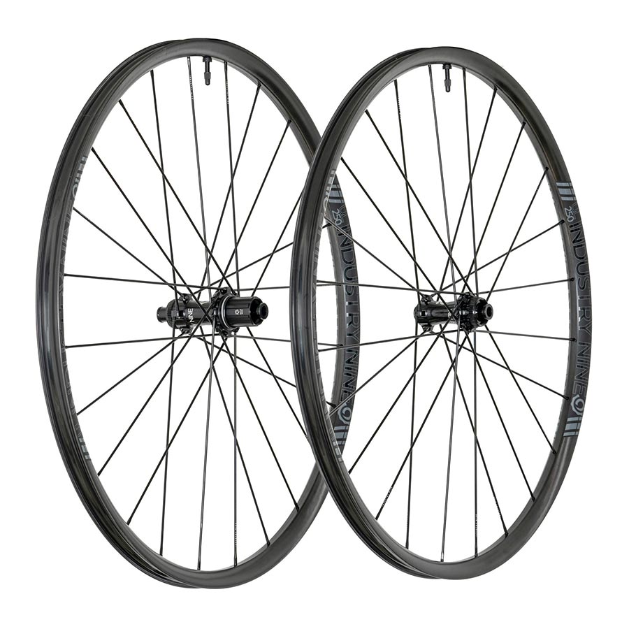 Industry Nine, Solix G UL250c, Wheel, Front and Rear, 700C / 622, Holes: F: 24, R: 24, F: 12mm, R: 12mm, F: 100, R: 142, Disc Center Lock, Shimano Road 11, Set