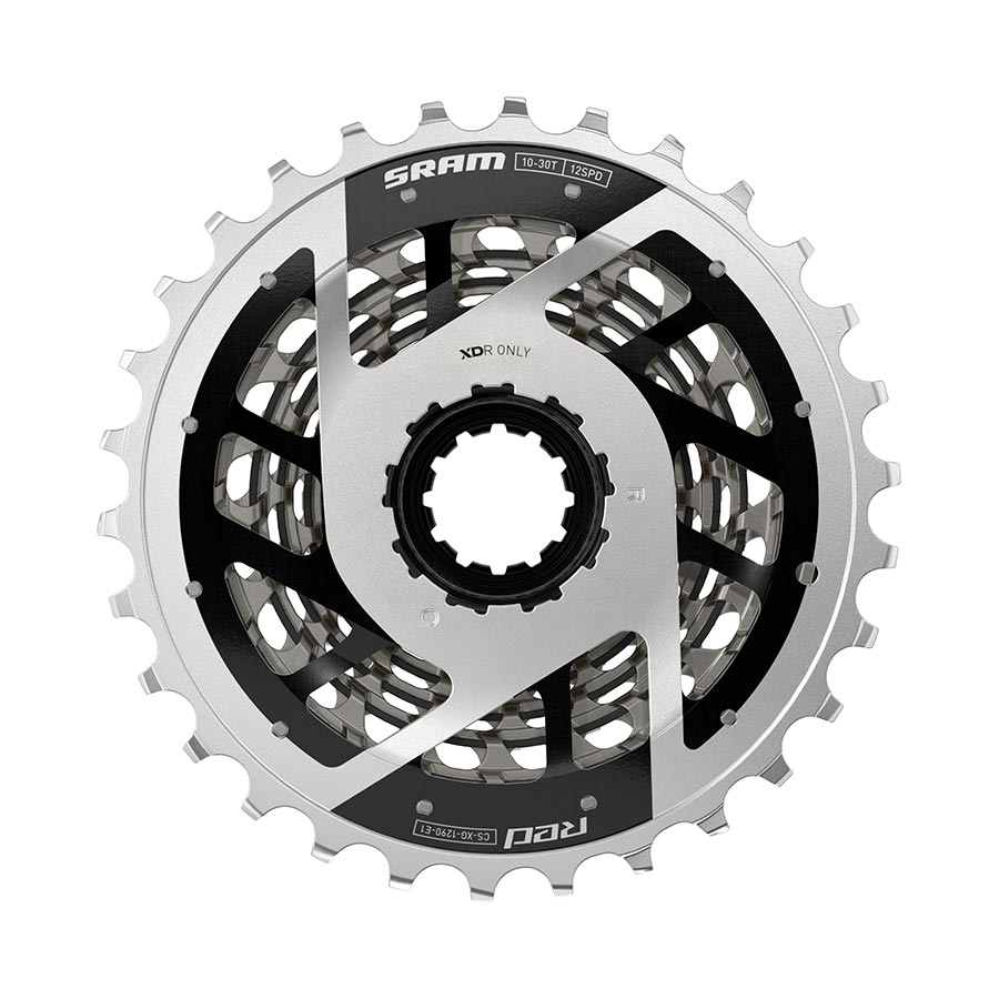 SRAM, XG-1290 E1, Cassette, Silver, Speed: 12, 10-28T, XD-R