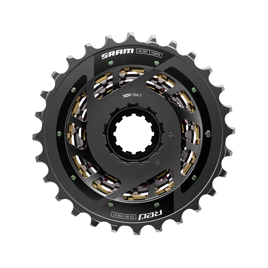 SRAM, XG-1290 E1, Cassette, Silver, Speed: 12, 10-28T, XD-R