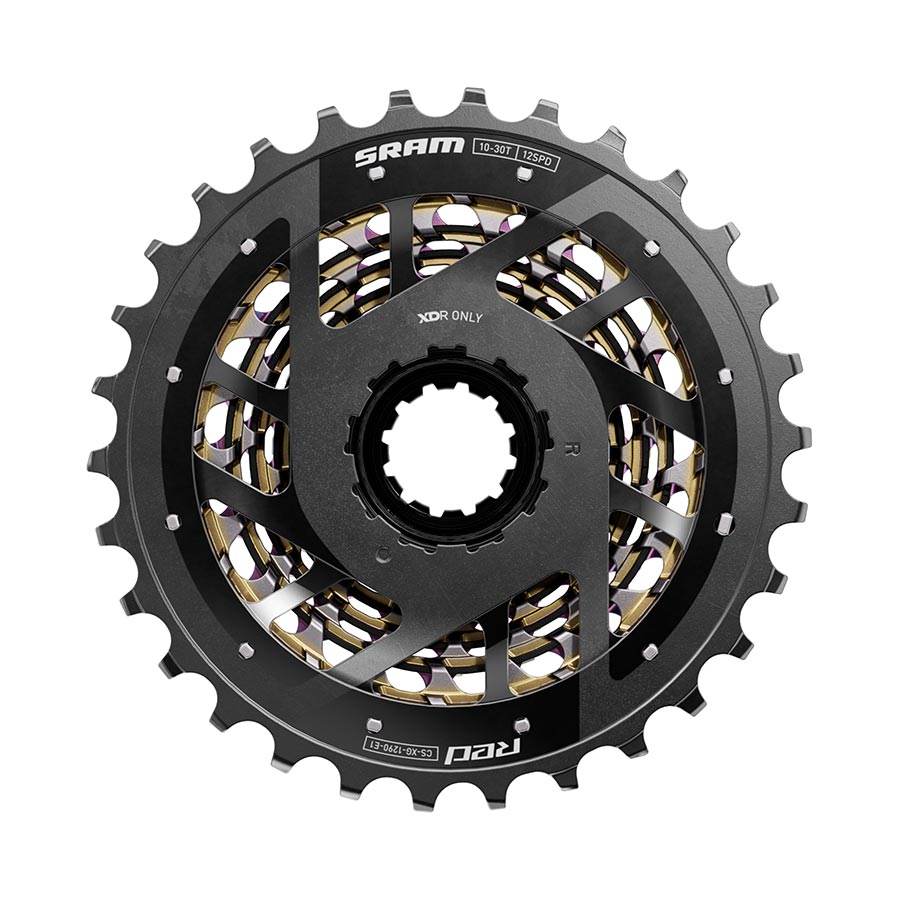 SRAM, XG-1290 E1, Cassette, Silver, Speed: 12, 10-28T, XD-R