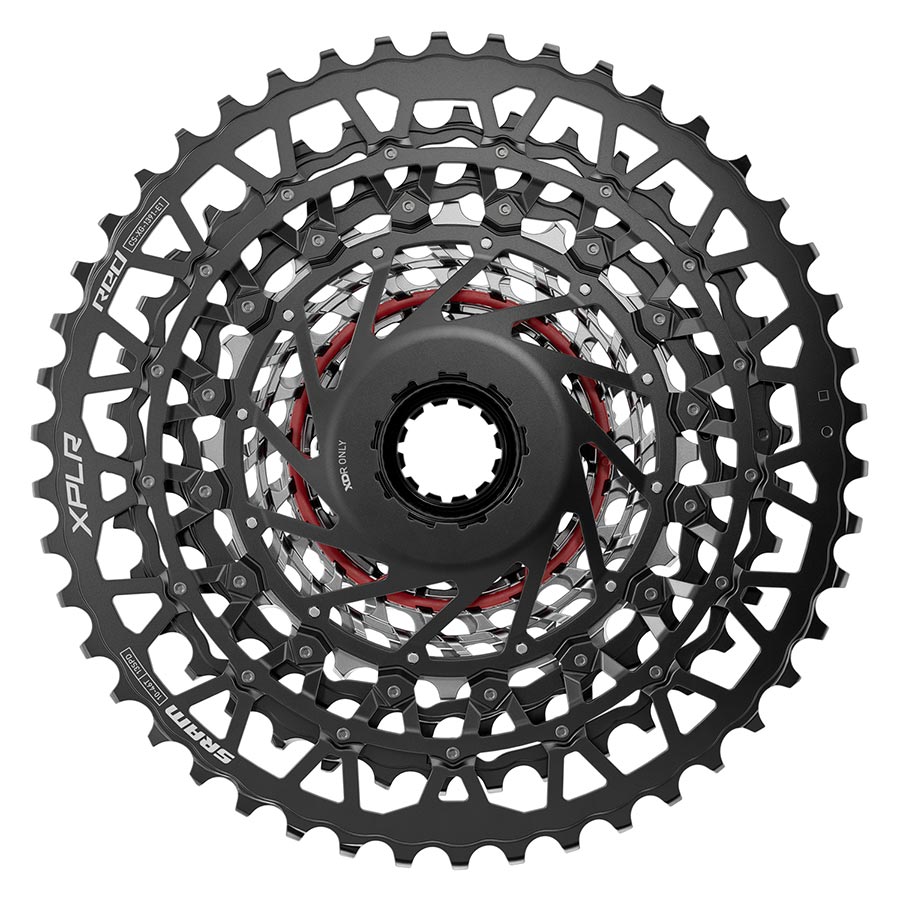 SRAM, XG-1391 XPLR E1, Cassette, Silver/Black, Speed: 13, 10-46T, XD-R