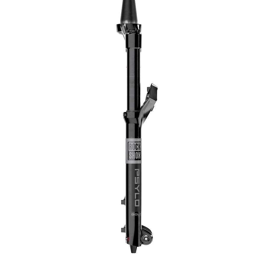 RockShox, Psylo Gold A1, Suspension Fork, 27.5'', DebonAir, 130mm, 1-1/8''-1.5'', 15x110mm TA, Rake: 44mm, Black