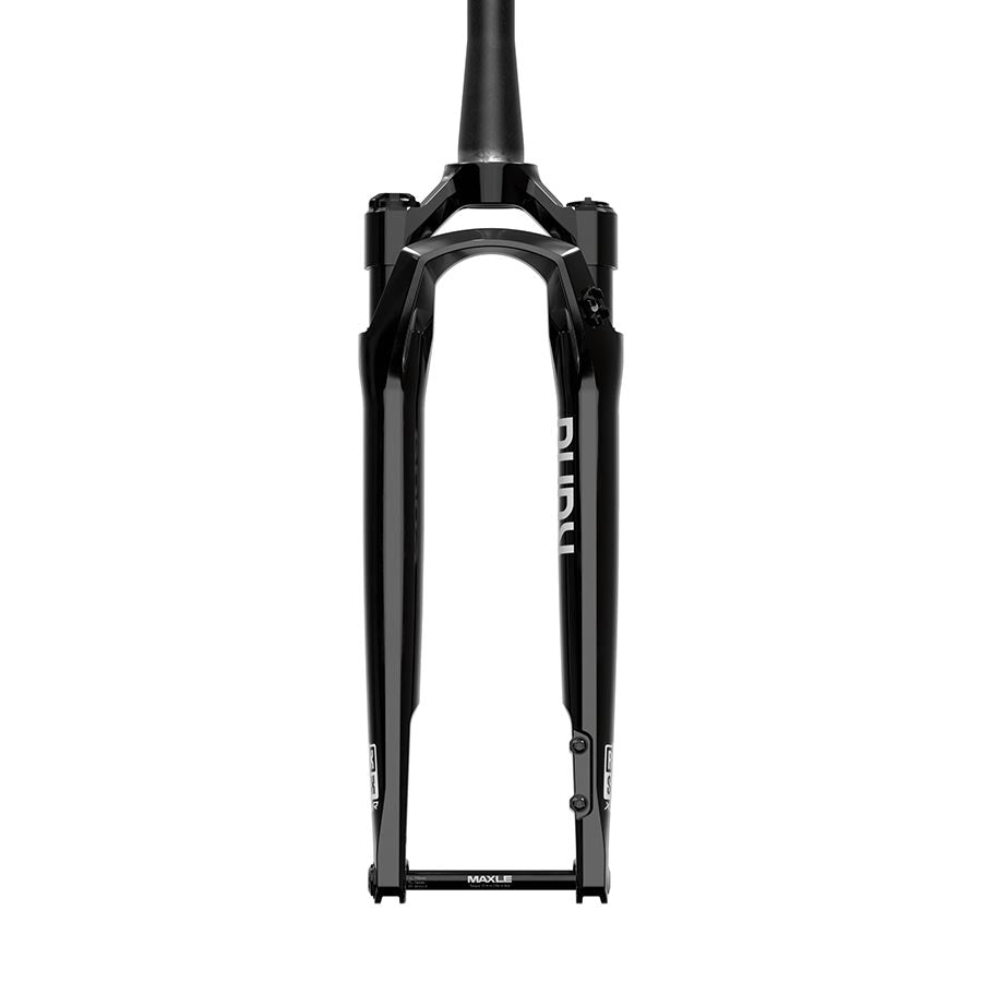 RockShox, Rudy Ultimate XPLR A2, Suspension Fork, 700C, Solo Air, 40mm, 1-1/8''-1.5'', 12x100mm TA, Rake: 45mm, Black