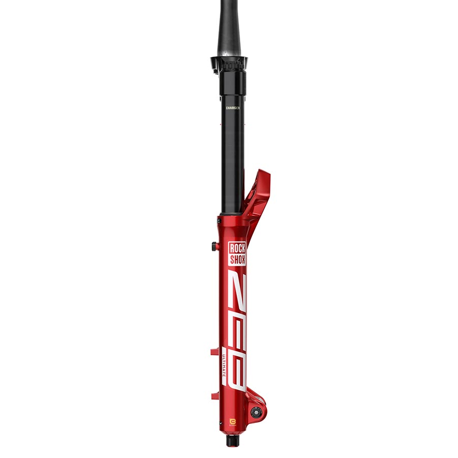 RockShox, ZEB Ultimate A3, Suspension Fork, 27.5'', DebonAir+ W/ButterCups, 190mm, 1-1/8''-1.5'', 15x110mm TA, Rake: 44mm, Black