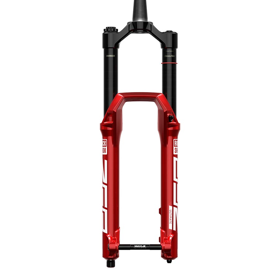 RockShox, ZEB Ultimate A3, Suspension Fork, 27.5'', DebonAir+ W/ButterCups, 190mm, 1-1/8''-1.5'', 15x110mm TA, Rake: 44mm, Black