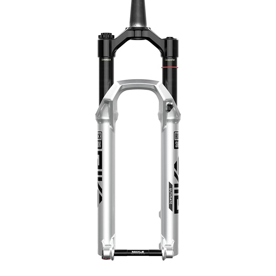 RockShox, Pike Ultimate C2, Suspension Fork, 27.5'', DebonAir+ W/ButterCups, 130mm, 1-1/8''-1.5'', 15x110mm TA, Rake: 44mm, Silver