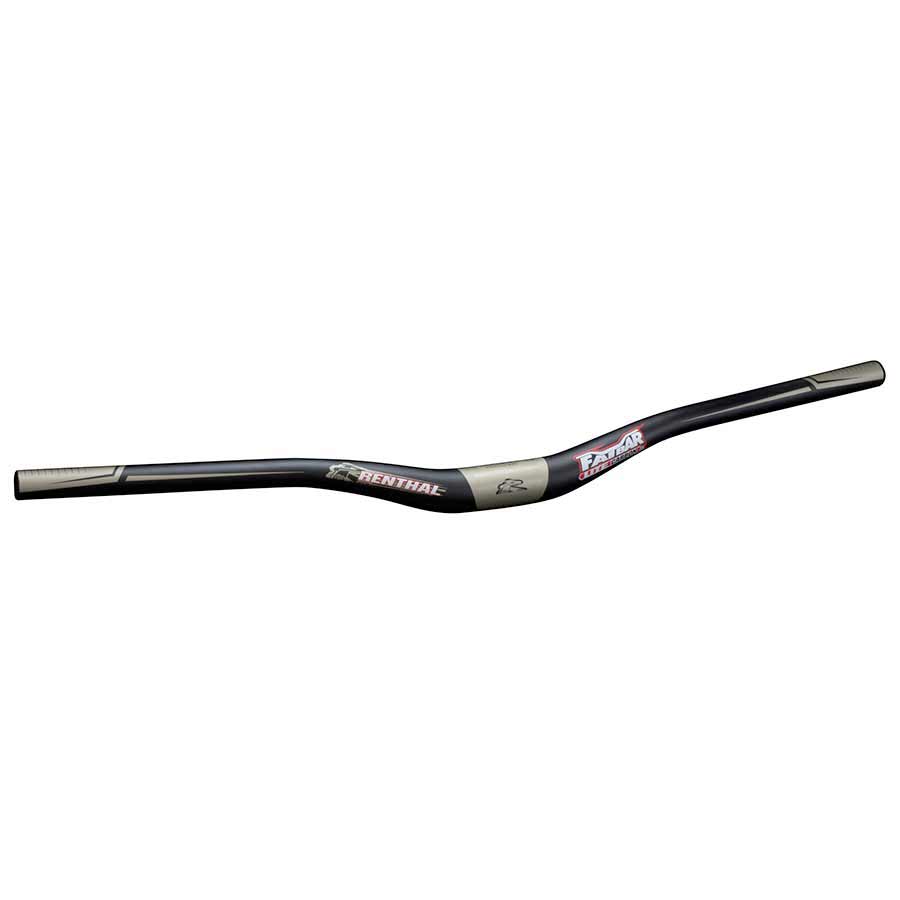 Renthal, Fatbar Lite Carbon 35, MTB Handlebar, Diameter: 35mm, 760mm, Rise: 10mm, Black