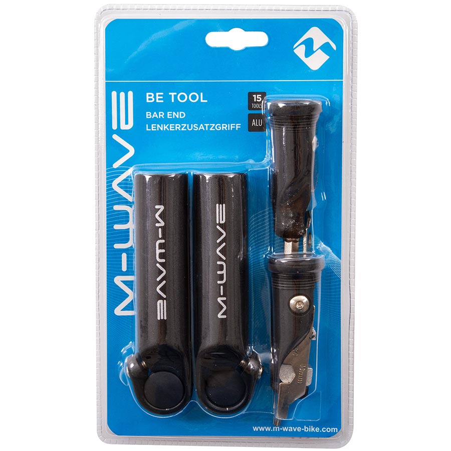 M-Wave, Be Tool, Bar Ends, Black