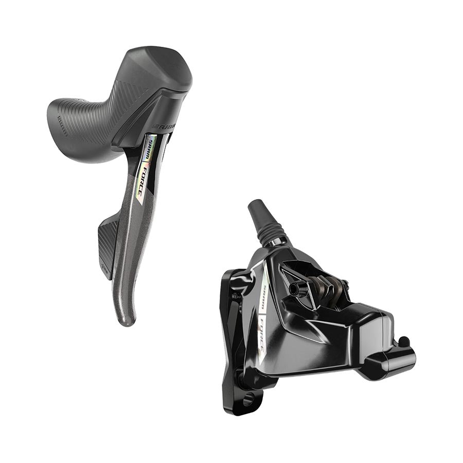 SRAM, Force D2, Road Hydraulic Disc Brake, Right, Flat mount, Black