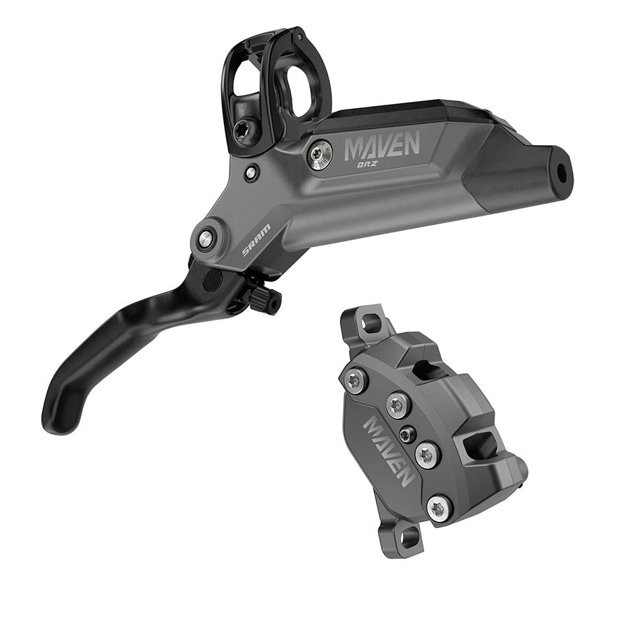 SRAM, Maven Bronze, MTB Hydraulic Disc Brake, Front, Post mount, Grey