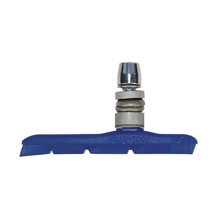 Kool Stop, Thinline, Cantilever Brake Pads, Threaded posts, Rubber, Yellow, Pair