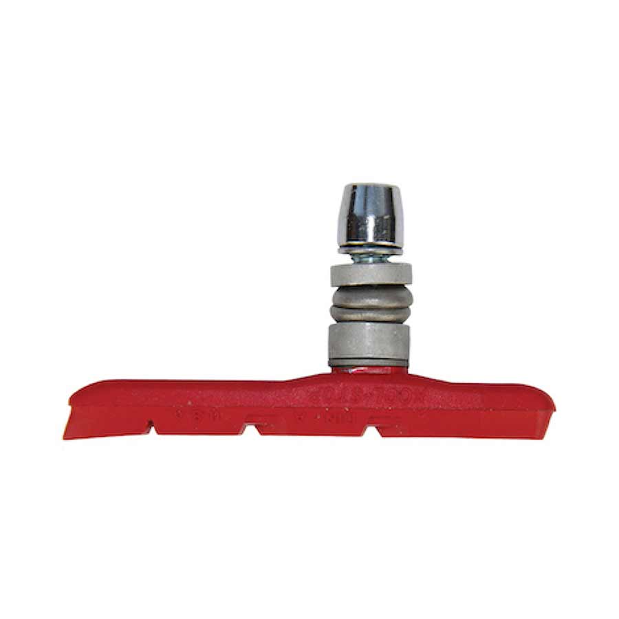 Kool Stop, Thinline, Cantilever Brake Pads, Threaded posts, Rubber, Yellow, Pair