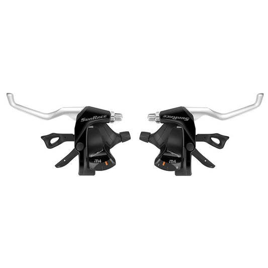 Sunrace, STM406, Trigger Shifter, Speed: 3x7, Black, Pair