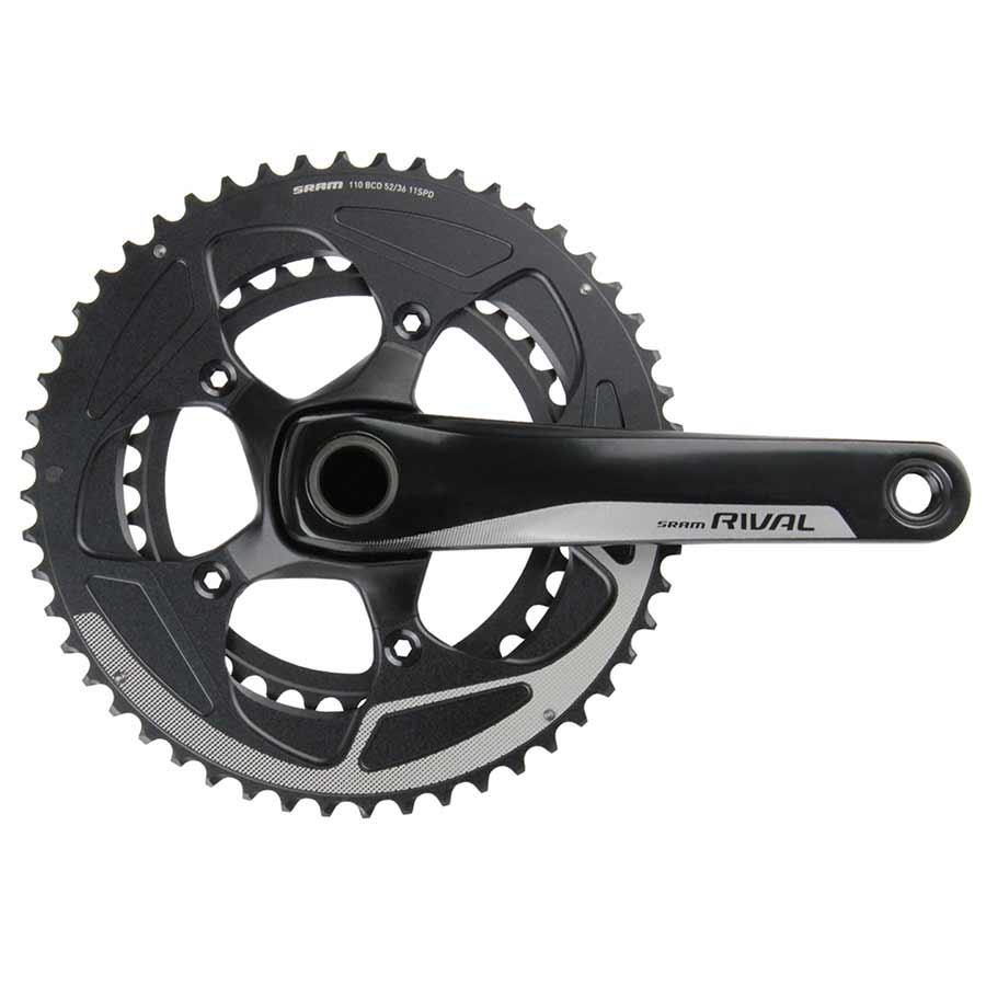 SRAM, Rival22, Crankset, 11sp., 170mm, 34/50T, BCD:110mm, GXP, 44.5mm, Black