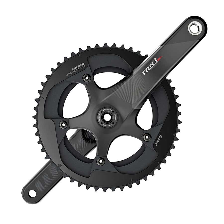 SRAM, Red, Crankset, 11 sp., 170, 52/36T, BCD: 110mm, GXP, 68/70mm, 45.5mm, Carbon