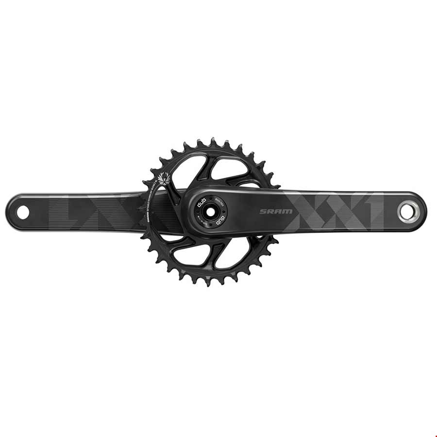 SRAM, XX1 Eagle DUB, Crankset, Speed: 11/12, Spindle: 28.99mm, BCD: Direct Mount, 34, DUB, 175mm, Gold, Boost