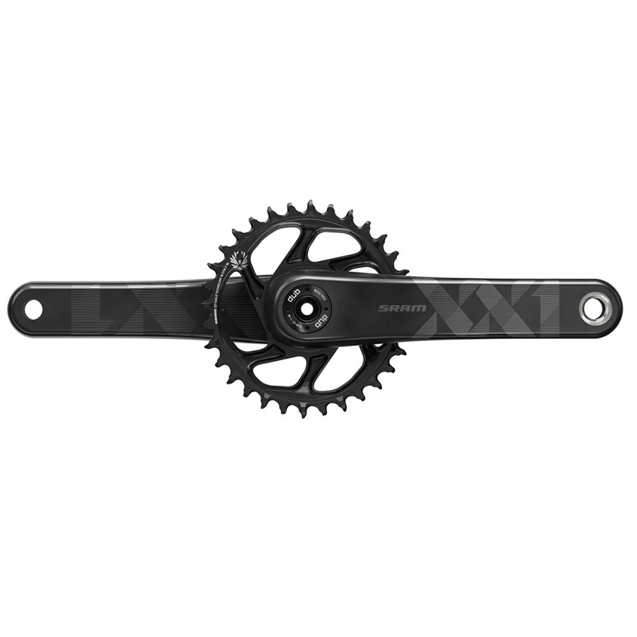 SRAM, XX1 Eagle DUB, Crankset, Speed: 11/12, Spindle: 28.99mm, BCD: Direct Mount, 34, DUB, 175mm, Gold, Boost