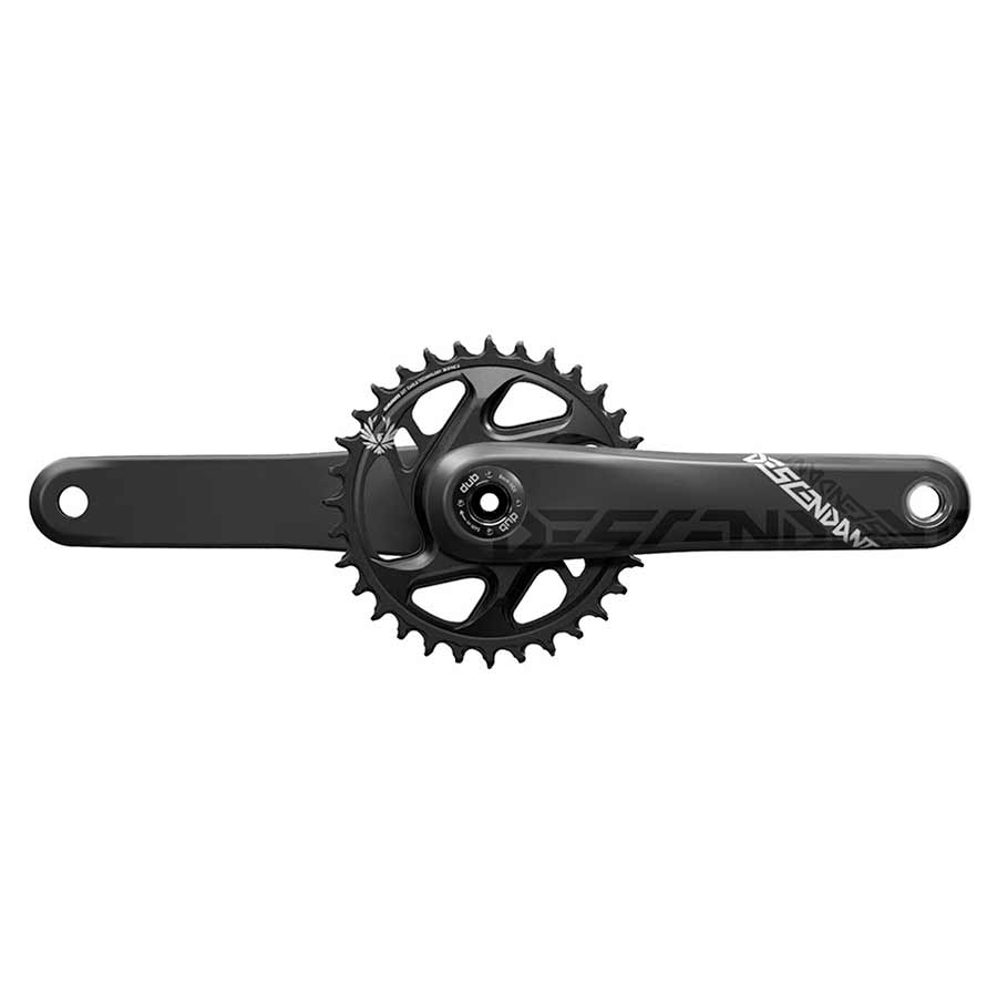 Truvativ, Descendant Carbon DUB, Crankset, Speed: 11/12, Spindle: 28.99mm, BCD: Direct Mount, 32, DUB, 175mm, Black, MTB