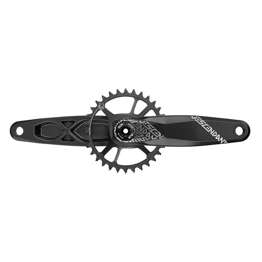 Truvativ, Descendant 6K DUB, Crankset, Speed: 11/12, Spindle: 28.99mm, BCD: Direct Mount, 32, DUB, 175mm, Black, MTB