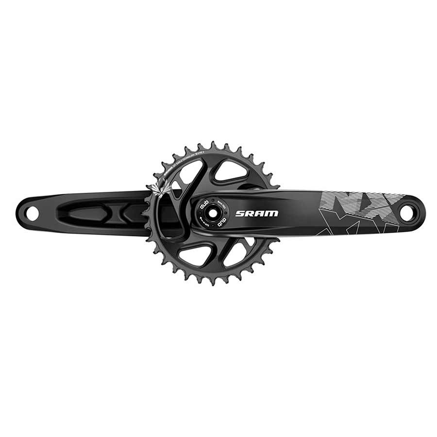 SRAM, NX Eagle DUB, Crankset, Speed: 12, Spindle: 28.99mm, BCD: Direct Mount, 32, DUB, 175mm, Black, MTB