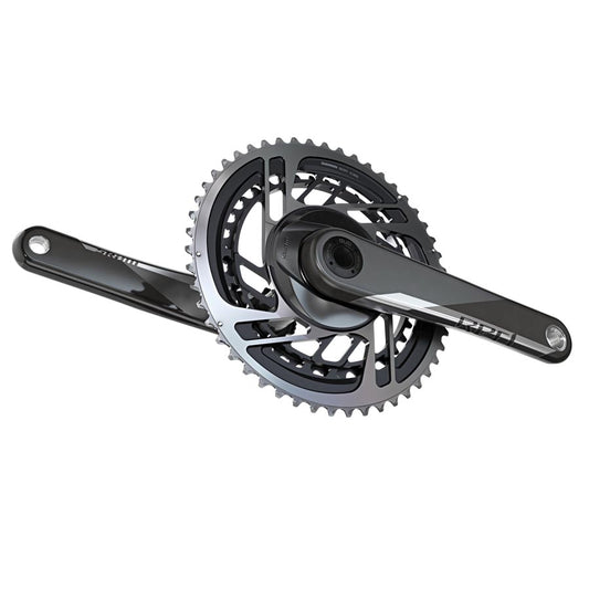 SRAM, Red AXS, Crankset, Speed: 12, Spindle: 28.99mm, BCD: Direct Mount, 50/37, DUB, 172.5mm, Black, Road