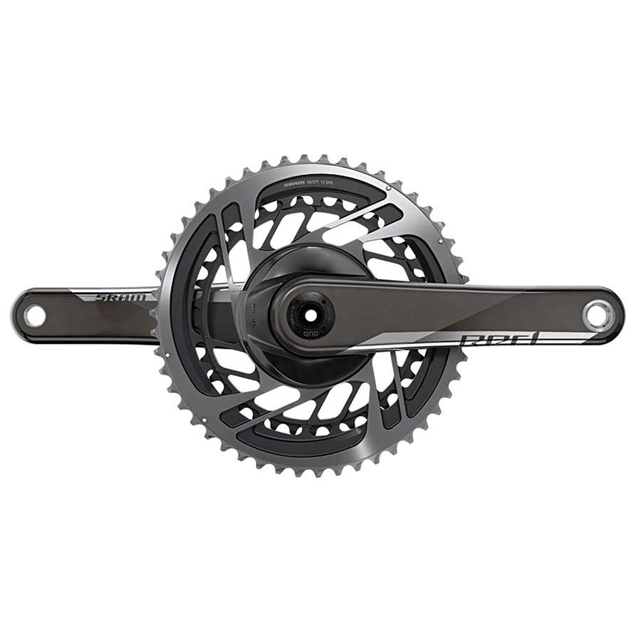 SRAM, Red AXS, Crankset, Speed: 12, Spindle: 28.99mm, BCD: Direct Mount, 50/37, DUB, 172.5mm, Black, Road