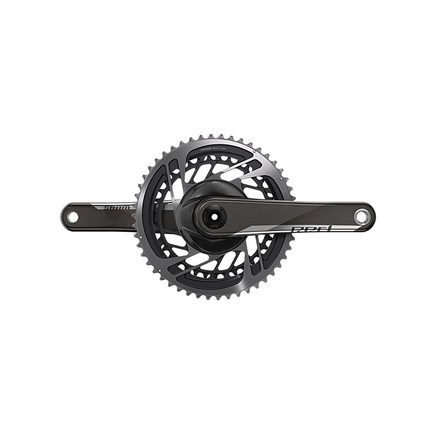 SRAM, Red AXS, Crankset, Speed: 12, Spindle: 28.99mm, BCD: Direct Mount, 50/37, DUB, 172.5mm, Black, Road