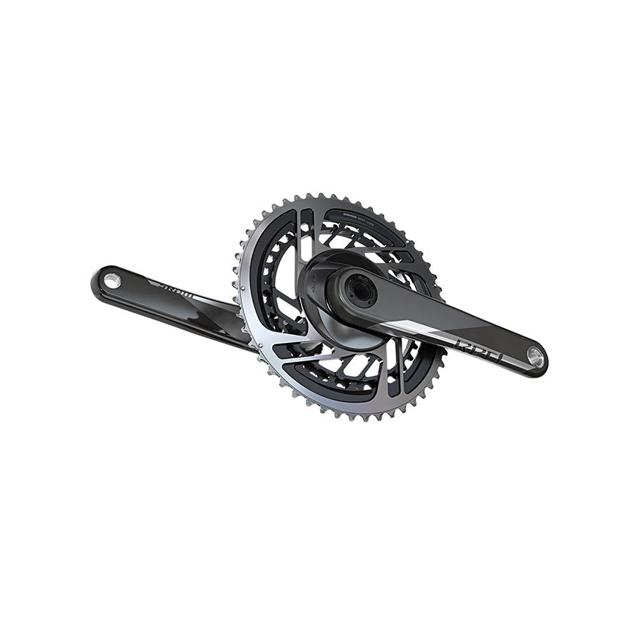 SRAM, Red AXS, Crankset, Speed: 12, Spindle: 28.99mm, BCD: Direct Mount, 50/37, DUB, 172.5mm, Black, Road