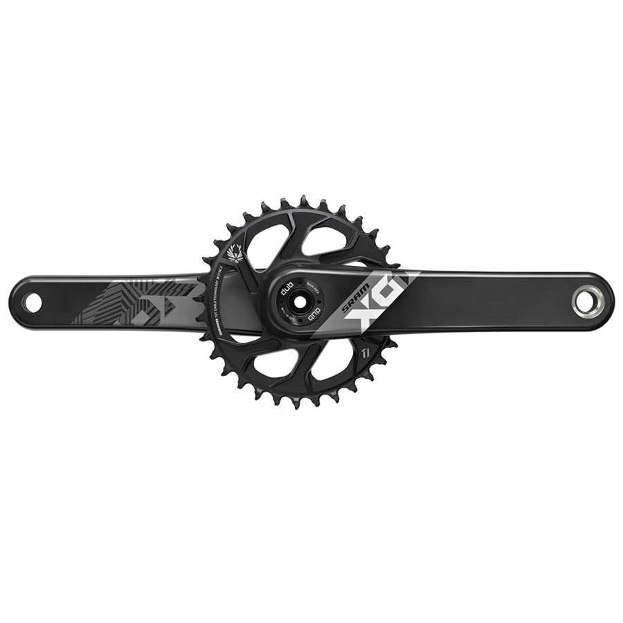 SRAM, X01 Eagle DUB C3, Crankset, Speed: 11/12, Spindle: 28.99mm, BCD: Direct Mount, 32, DUB, 175mm, Red, Boost