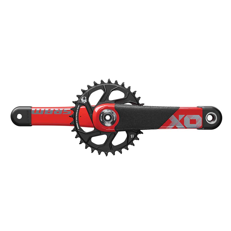 SRAM, X01 DH DUB83, Crankset, Speed: 10/11, Spindle: 28.99mm, BCD: Direct Mount, 34, DUB, 165mm, Black, DH