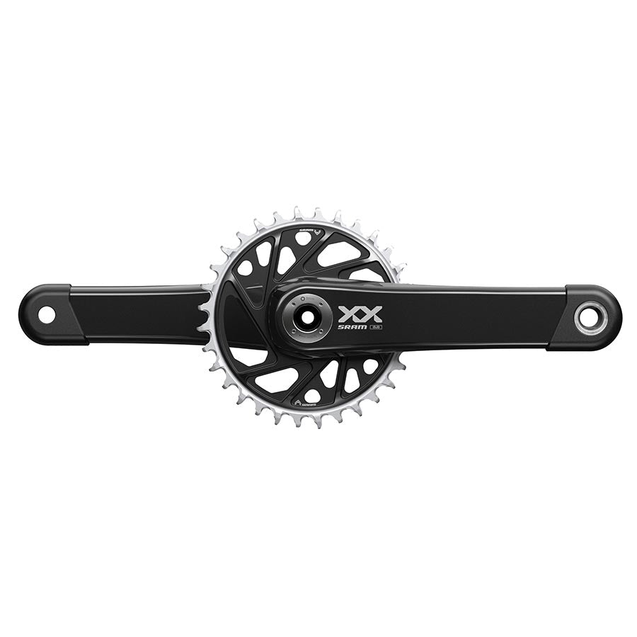 SRAM, XX Eagle T-Type, Crankset, Speed: 12, Spindle: 28.99mm, BCD: Direct Mount, 32, DUB, 175mm, Black, Boost