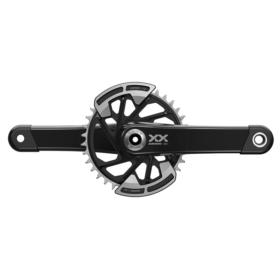 SRAM, XX Eagle T-Type, Crankset, Speed: 12, Spindle: 28.99mm, BCD: Direct Mount, 32, DUB, 175mm, Black, Boost