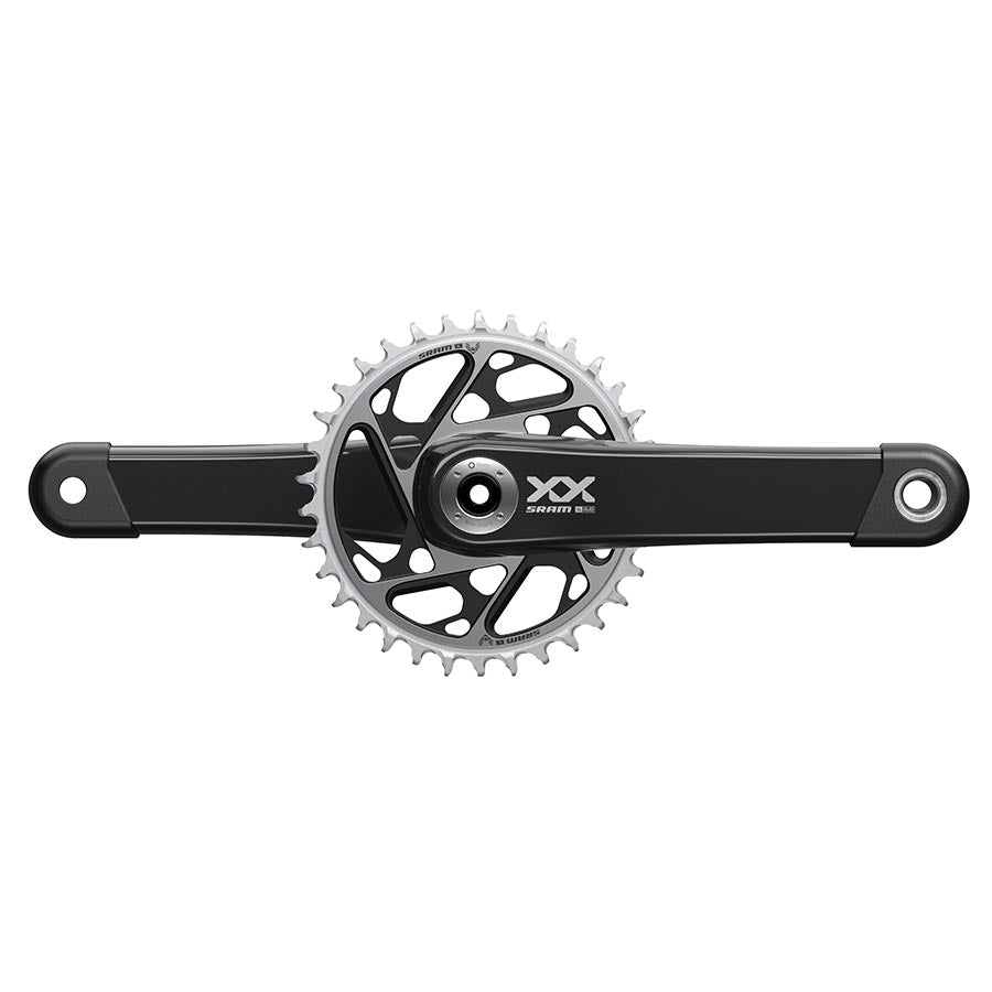 SRAM, XX SL Eagle T-Type, Crankset, Speed: 12, Spindle: 28.99mm, BCD: Direct Mount, 34, DUB, 175mm, Black, Boost