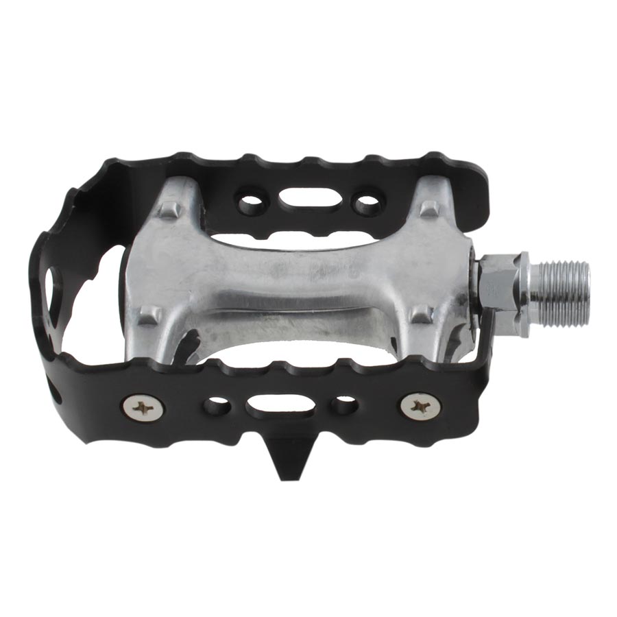 M-Wave, Steady-A4, Pedals, Body: Aluminum, Spindle: Cr-Mo, 9/16'', Black, Pair