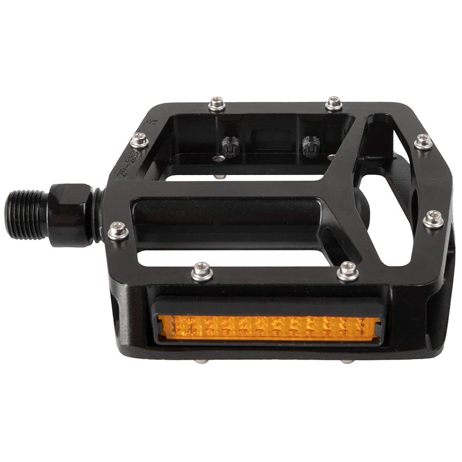 M-Wave, Steady Flat 3, Pedals, Body: Aluminum, Spindle: Boron Steel, 9/16'', Black, Pair