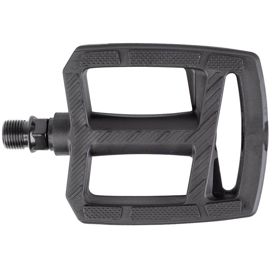 M-Wave, Steady Flat 2, Pedals, Body: Plastic, Spindle: Boron Steel, 9/16'', Black, Pair